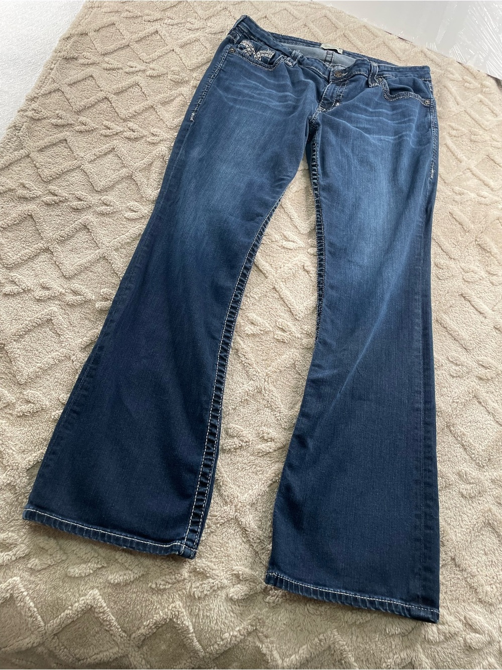 Big Star Maddie Boot  Dark Blue Flare Jeans 
The Legendary Blue Jeans Sz 36 L